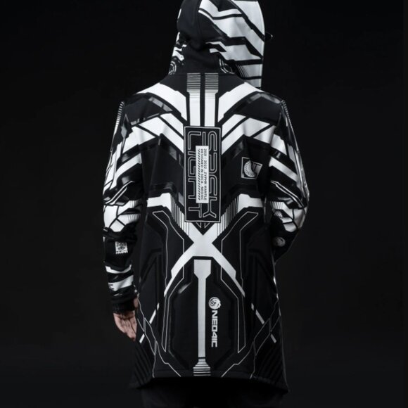 ZYPHR CYBERPUNK MANTLE WHITE - Picture 5 of 7